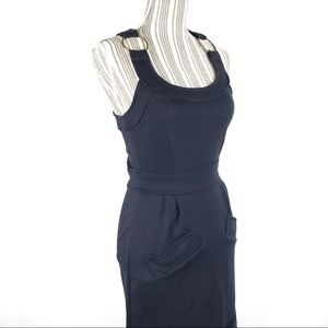 RACHEL Rachel Roy Navy Blue Racerback Dress